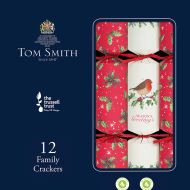 Tom Smith Traditional Family Christmas Crackers - Pack of 12
