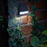 Smart Solar Fence, Wall and Post Light - 4 Pack