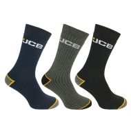 JCB Outdoor Activity Socks - Pack of 3