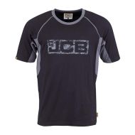 JCB Trade T-Shirt - Black/Grey