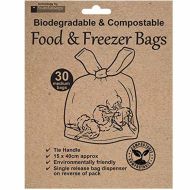 Planit Products Eco-Friendly Food and Freezer Bags - Pack of 30