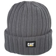 CAT Ribbed Beanie - Graphite