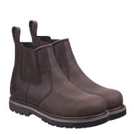Amblers Men's AS231 Skipton Safety Dealer Boot - Brown