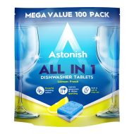 Astonish All In 1 Dishwasher Tablets - 100 Pack