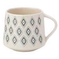 The English Tableware Company Artisan Aztec Stoneware Mug - Cream