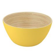 Apollo Bamboo Snack Bowl - Custard