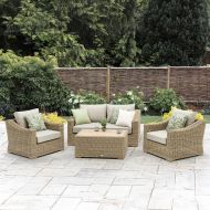 Bramblecrest Fairford 4 Seater Lounge Garden Furniture Set