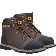 CAT Men's Powerplant S3 Safety Boots - Brown