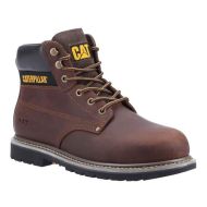 CAT Men's Powerplant Safety Boots - Brown