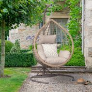Bramblecrest Chedworth Tulip Hanging Egg Chair