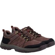 Cotswold Men’s Toddington Lace-Up Walking Shoes – Brown