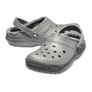 Crocs Women's Classic Lined Clog - Slate Grey/Smoke