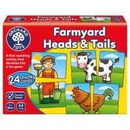 Orchard Toys Farmyard Heads and Tails Game