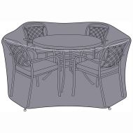 Hartman Amalfi 4 Seater Round Dining Set Protective Cover