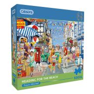 Gibsons Heading for the Beach Extra Large Jigsaw Puzzle - 500 XL Piece