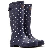 Joules Women's Printed Wellington Boots - French Navy Spot