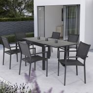 Kettler Menos Sento 6 Seater Dining Garden Furniture Set