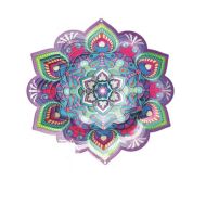 Spin Art Mandala Lotus Wind Spinner