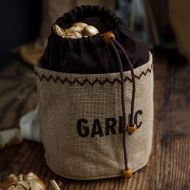 Natural Elements Jute Garlic Preserving Bag
