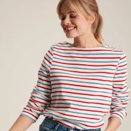 Joules Women's Harbour Striped Long Sleeved Top - Multicoloured