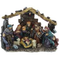 Festive Battery Operated Nativity Scene - Large