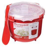 Sistema Microwave Rice Steamer - Red