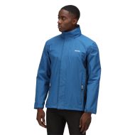 Regatta Men’s Matt Waterproof Jacket – Dynamic Blue/ Moonlight Denim