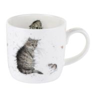 Royal Worcester Wrendale Mug - Cat and Mouse