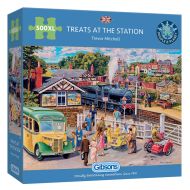 Gibsons Treats at the Station Extra Large Jigsaw Puzzle - 500 XL Piece