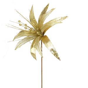 Gold Flower Pick – 94cm