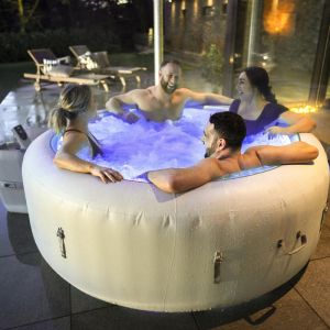 Lay-Z-Spa Paris AirJet Inflatable Hot Tub, 4-6 Person
