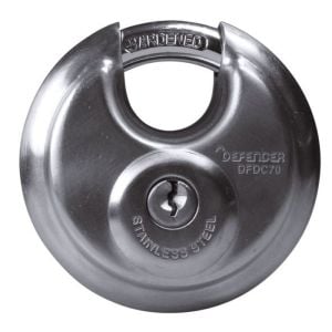 Squire DFDC70 Defender Discus Padlock - 70mm