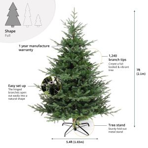 Alpine Grandis 7ft Artificial Christmas Tree