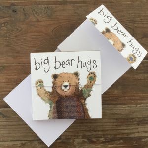 Alex Clark Bear Hugs Magnetic Notepad