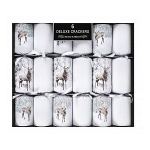 Harvey & Mason Deluxe Ice Deer Crackers – Pack of 6