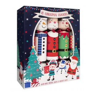 Santa & Friends Christmas Crackers – Pack of 10