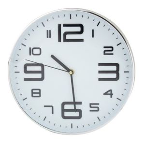  Apollo Steel Wall Clock - 30cm