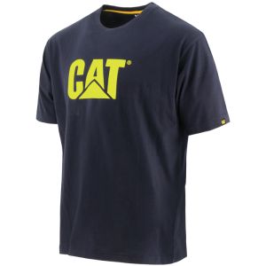 CAT Men's Trademark Logo T-shirt - Navy