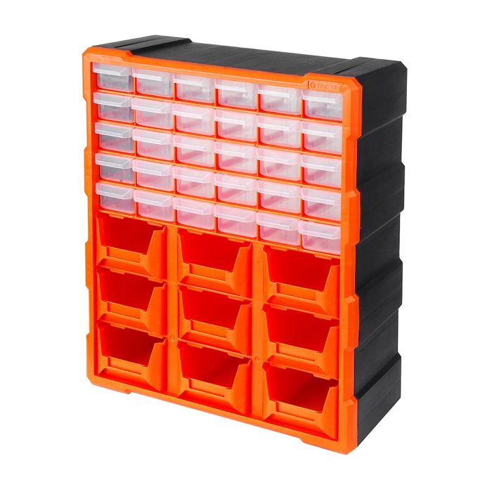 Tactix 30 Drawer and 9 Bins Storage Cabinet