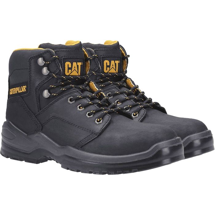 CAT Striver Black Safety Boots | Charlies