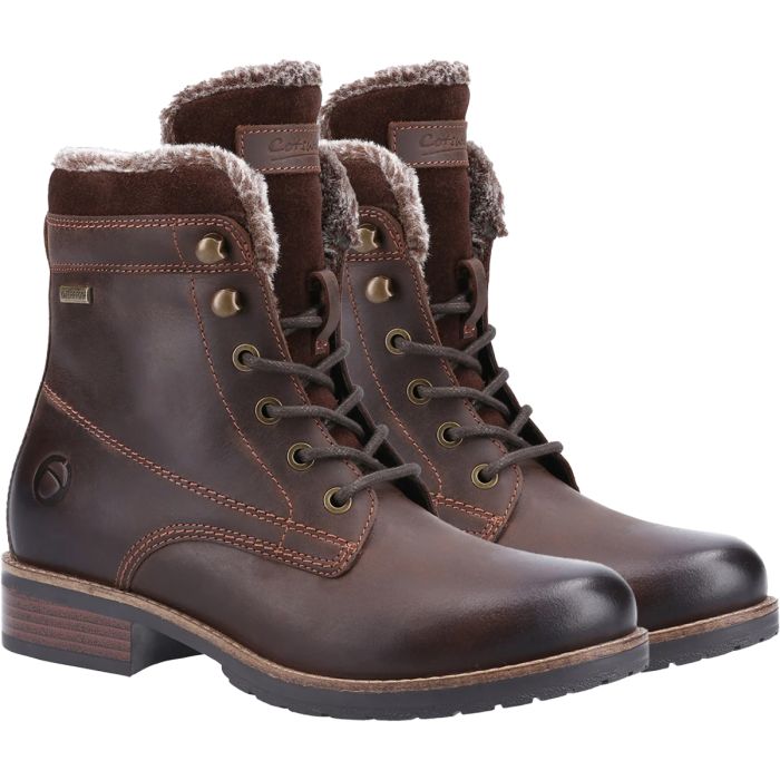 Cotswolds Women’s Daylesford Laced Boot - Brown | Charlies
