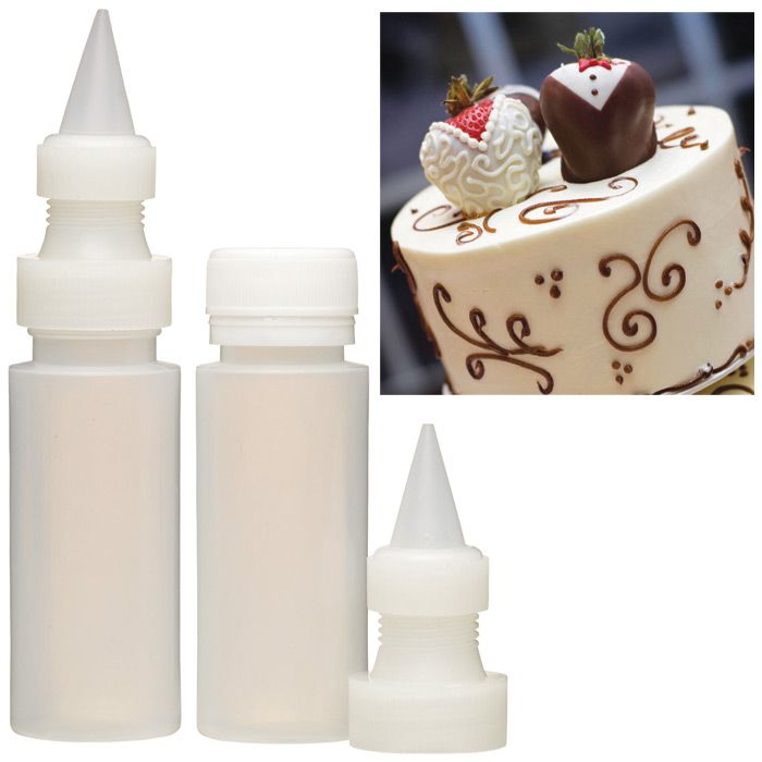 Kitchen Craft Sweetly Does It Icing Bottles - 2 Pack