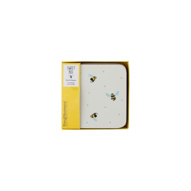 Price & Kensington Sweet Bee Coasters - Set of 4
