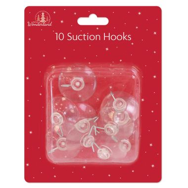 Large Suction Hooks – Pack of 10