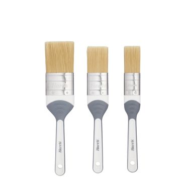 Harris Seriously Good Woodwork Stain & Varnish Paint Brushes - 3 Piece