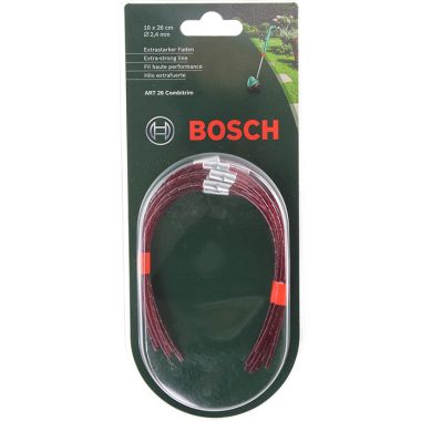 Bosch Extra Strong 26cm Trimmer Line - Pack of 10