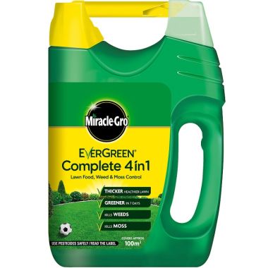 Miracle-Gro Evergreen Complete 4 in 1 Spreader - 100m²