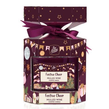 Pan Aroma Festive Cheer Scented Cracker Candle