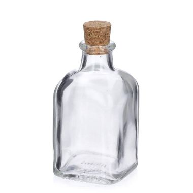 Glass Bottle with Cork – 125ml