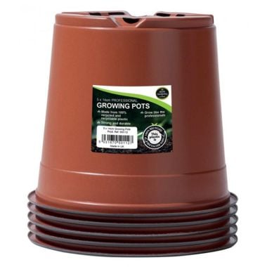 Garland Professional Growing Pots, Pack of 5 - 14cm